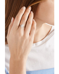 Chan Luu Silver Pearl And Diamond Ring
