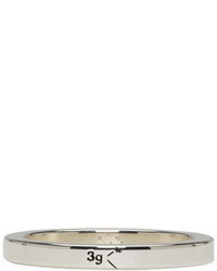 Le Gramme Silver Polished Le 3 Grammes Ring