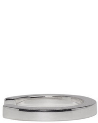 Maison Margiela Silver Solid Ring