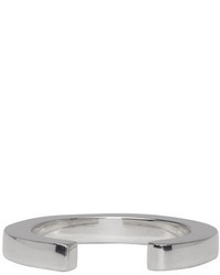 Maison Margiela Silver Solid Ring