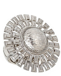 Blu Bijoux Silver Sunbeam Ring