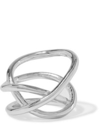 Jennifer Fisher Small Abstract Line Silver Plated Ring