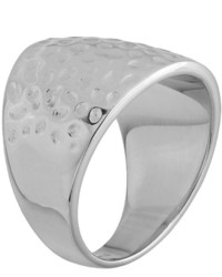 Stainless Steel Textured Ring