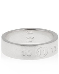 Maison Margiela Stamped Silver Ring