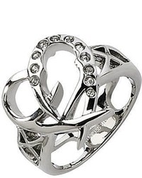Steel By Design Stainless Steel Open Heart Ring