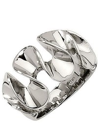 Steel By Design Stainless Steel Wavy Ring