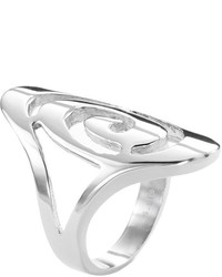 Steel City Stainless Steel Swirl Ring