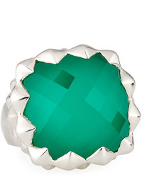 Stephen Webster Superstud Square Synthetic Chrysoprase Doublet Ring Size 675