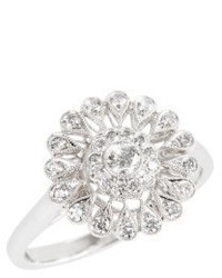Kwiat Vintage Flower Diamond Ring