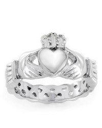 West Coast Jewelry Elya Stainless Steel Claddagh Ring
