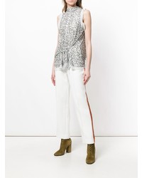 Chloé Sequinned High Neck Top