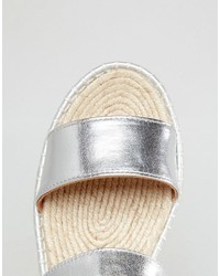 Love Moschino Metallic Sandals