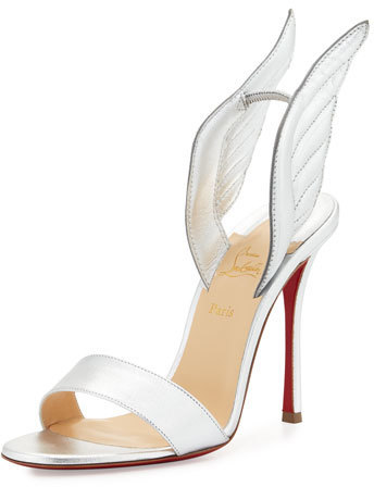 christian louboutin wing heels