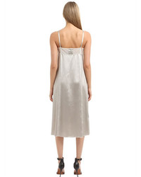 Calvin Klein Collection Fluid Satin Dress