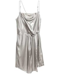 H&M Shimmering Metallic Dress