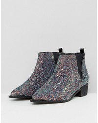 Asos Admission Wide Fit Pointed Ankle Boots