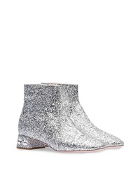Miu Miu Glitter Ankle Boots