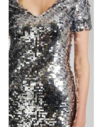 French Connection Snow Sequins Bodycon Dress