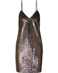 IRO Noret Sequined Crepe Mini Dress