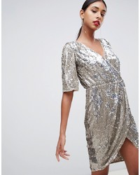 Silver Casual Dresses from Asos | Lookastic