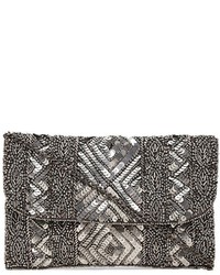 Forever 21 Bead And Sequined Clutch