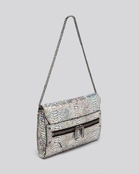 Milly Clutch Hologram Python Embossed