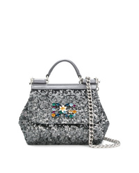 Dolce & Gabbana Sequinned Mini Sicily Bag