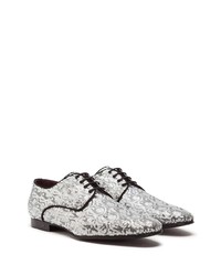 Dolce & Gabbana Sequin Embellished Derby Shoes