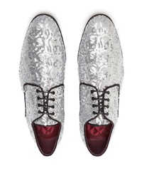 Dolce & Gabbana Sequin Embellished Derby Shoes