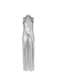 Galvan Galaxy Sleeveless Sequin Dress