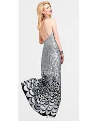 Faviana Glamour Sequin Print Evening Dresses
