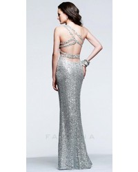 Faviana Illusion One Strap Prom Dress