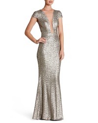 Dress the Population Michelle Sequin Gown