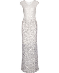 Mikl Aghal Sequined Tulle Gown