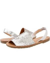 Dirty Laundry Elevate Sandals Silver Glitter