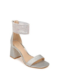 JEWEL BADGLEY MISCHKA Fennella Crystal Embellished Sandal