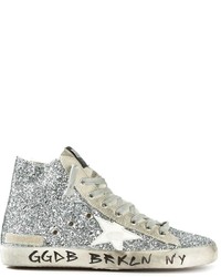 golden goose francy glitter