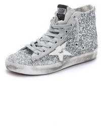 silver sequin high tops