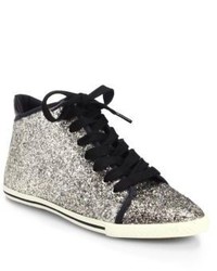 Marc by Marc Jacobs Glittered High Top Sneakers