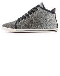 Marc by Marc Jacobs Slim Kicks Glitter High Top Sneakers