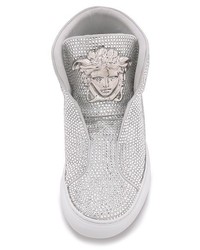 Versace Swarovski Crystal Sneakers