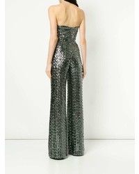 Alexis Sequined Strapless Jumpsuit