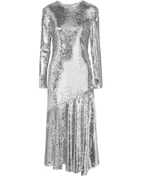 Racil Gilda Sequined Tulle Midi Dress