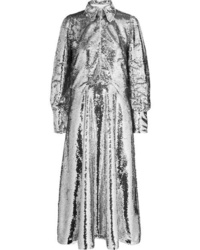 Ganni Sonora Sequined Crepe Midi Dress