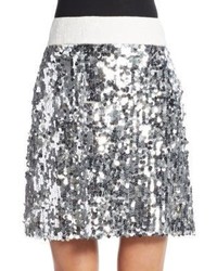 Dolce & Gabbana Sequined A Line Skirt