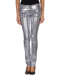 Silver Sequin Pants