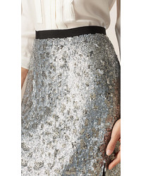 Burberry Sequin Pencil Skirt