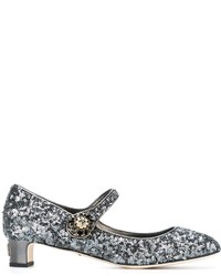 Dolce & Gabbana Sequinned Mary Jane Pumps