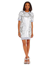 MICHAEL Michael Kors Michl Michl Kors Coral Bay Sequined French Terry Shift Dress