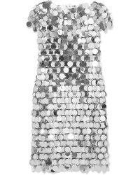 Paco Rabanne Sequined Mini Dress